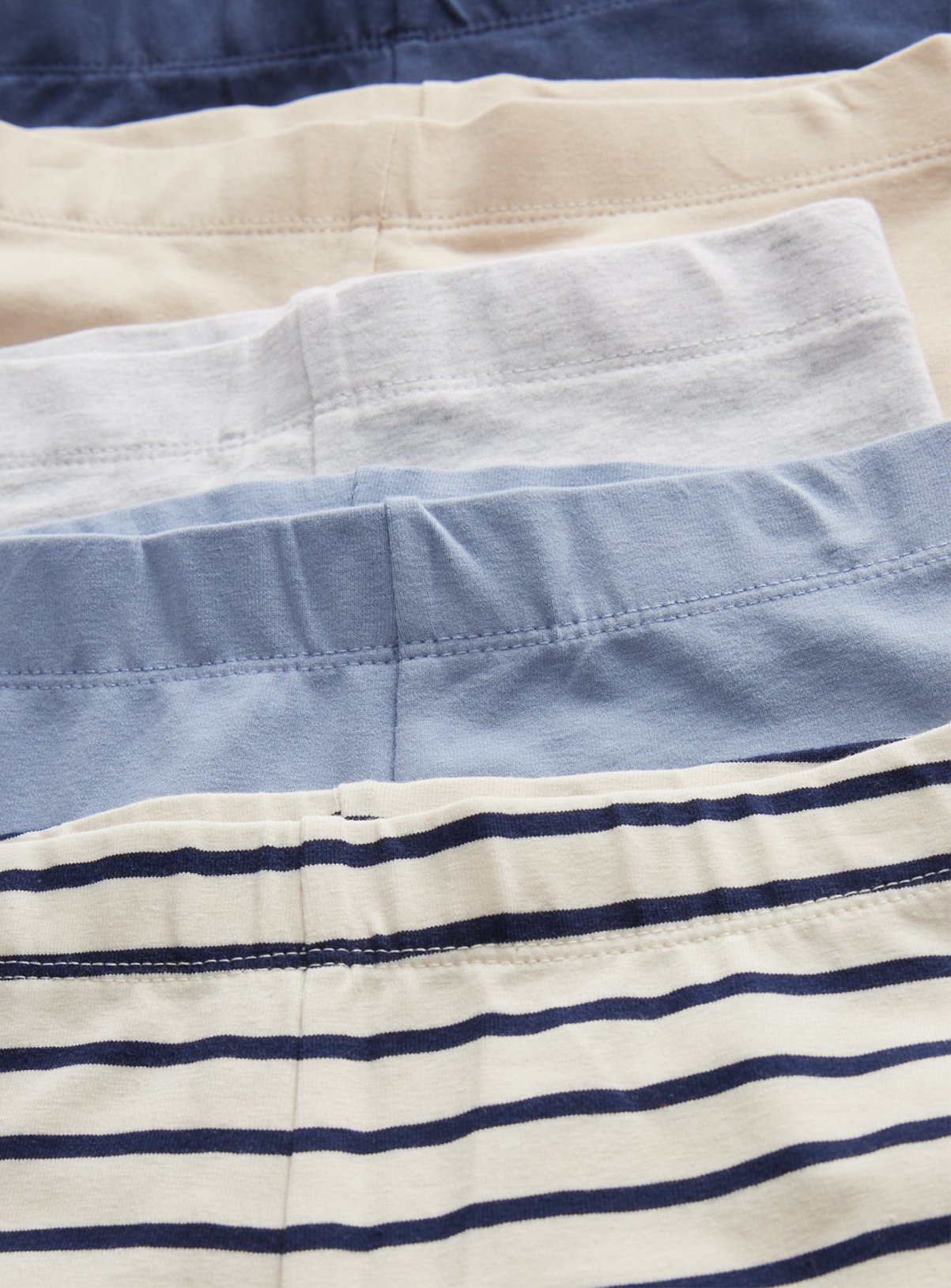 Blue & Striped Leggings 5 Pack 11 years - Image 2 thumbnail